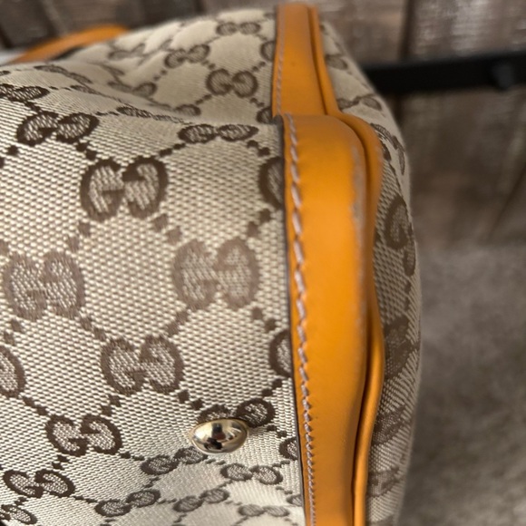 Gucci Web Vintage Boston Bag - Picture 13 of 14